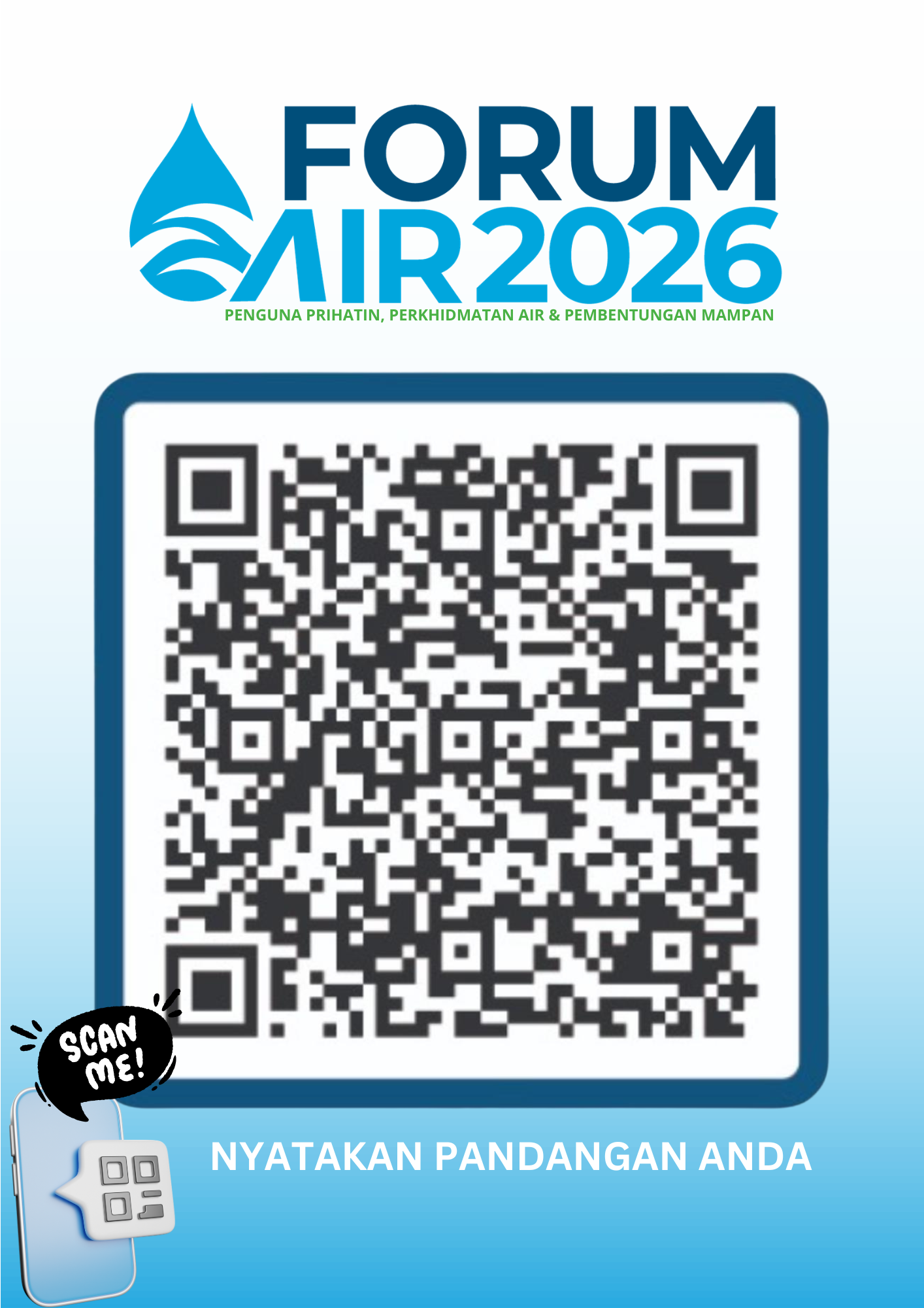 QR Code Kajian Selidik Forum Air 2026